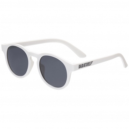 Солнцезащитные очки - Babiators Original Keyhole. Шаловливый белый/Wicked White, белые/дымчатые, Junior 