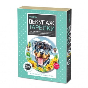 Декупаж тарелки Мечта о небе (Фантазер, 560965ФН)