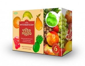 Набор для создания мыла - Сделай своими руками. Чудо мыло. Фруктовый набор (КИМИ, 163м)