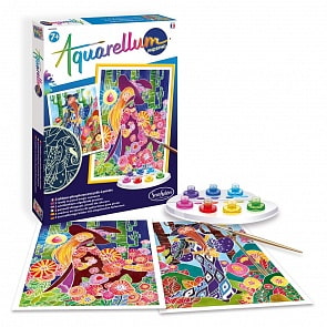 Фосфоресцентная акварельная раскраска - Волшебники (SentoSpherE, 6414k)