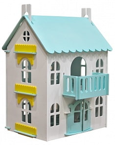 Мятный кукольный домик Арина (Woodlines, КДА-007)