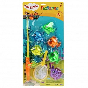 Игра рыбалка - Три кота (Играем вместе, 1703V180-R)