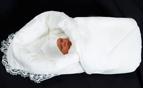 Конверт на выписку Asselina - Марина, белый (Мой Ангелок, М-2013_белый)