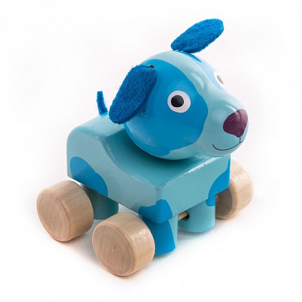 Фигурка деревянная - Собачка Гав-Гав, из серии Деревяшки 