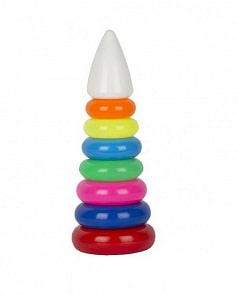 Развивающая игрушка Пирамида, 45 см (Совтехстром, У615)