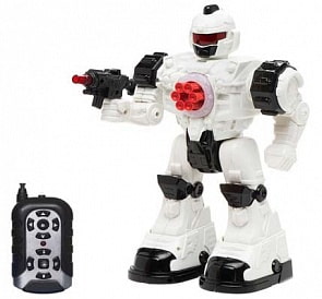 Робот на д/у – Звездный защитник, стреляет, свет и звук, 2 цвета, 26 см (1toy, Т59068)