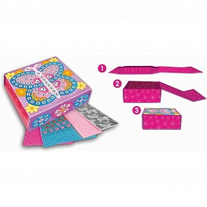 Мозаика-шкатулка складная, с магнитным замком - Мотылек, 160 деталей (Orb Factory, 00414)