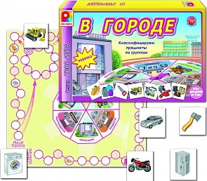 Игра настольная - Твоя игра - В городе (Радуга, С-641)