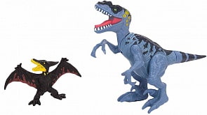 Подвижная фигура Тираннозавра с птеродактилем (Chap Mei, 520059-2)