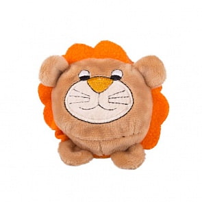 Мягкая игрушка Мячик – Лев, коричневый, 7 см (Button Blue, 73-1004)