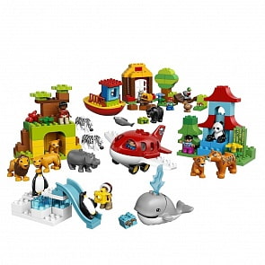 Lego Duplo. Вокруг света - В мире животных (Lego, 10805-L)