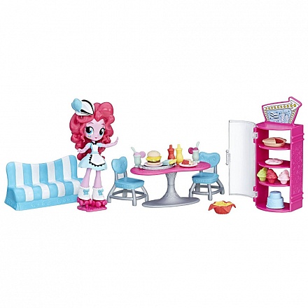 Игровой набор My Little Pony Кафе с мини-куклой Pinkie Pie 