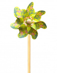 Ветрячок – Птички, 31 см, салатовый (ЯиГрушка, 12207)