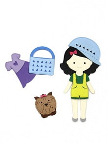 Игровой набор - Одень Куклу. На Прогулку (Сибирский Сувенир, 1701002)