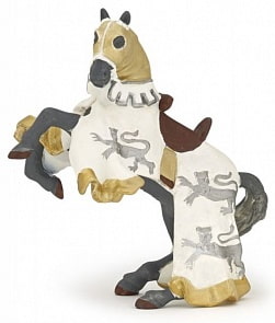 Фигурка Игровая фигурка - Конь короля Ричарда, белый (Papo, 39784_papo)