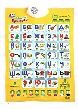 Интерактивный плакат – Говорящий Букваренок 