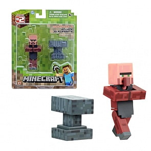 Фигурка Minecraft Blacksmith – Кузнец, 8 см (Jazwares, TM16512)