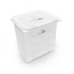 Матрасик для пеленания мягкий Nuovita Grano, 82 х 72, белый (Nuovita, NUO-CoGRA_4305)