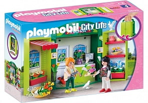Игровой бокс - Цветочный магазин (Playmobil, 5639pm)