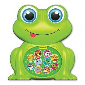 Музыкальная игрушка из серии Зверята-малышата - Лягушонок (Азбукварик, 28229-9)