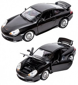Машинка Bburago Porsche GT3 Strasse 1997 масштаб 1: 18 (Bburago, 18-12040)