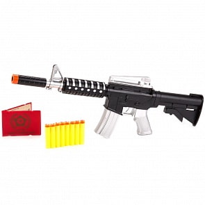 Автомат М-16, озвученный, стреляет патронами с присосками (Играем вместе, CJ-0670474-Rsim)