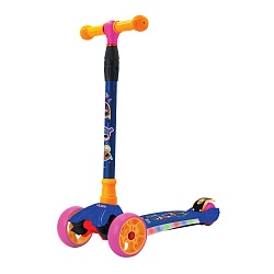 Трехколесный самокат - LOL, светящиеся колеса (1Toy, Т17075) - миниатюра