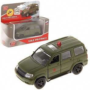 Машина металлическая инерционная - Уаз Патриот (Технопарк, X600-H09030-Rsim)