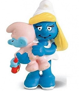 Игровая фигурка - Гномик с малышом (Schleich, 20192k)