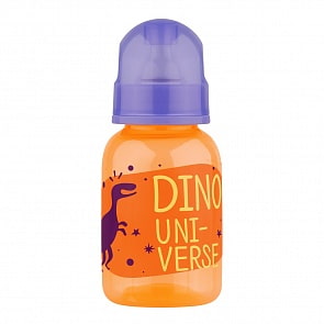 Бутылочка с соской из серии Я люблю, от 0 мес, 125 мл (Lubby, 12020/144/12)