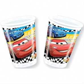 Стаканы пластиковые Тачки RSN  (Procos, tp81559)