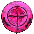 Санки надувные – Тюбинг RT Созвездие розовое, 118 см  - миниатюра №1