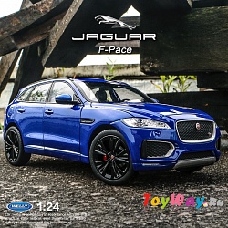 Модель машины Jaguar F-Pace, 1:24 (Welly, 24070) - миниатюра