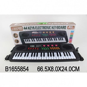 Электроорган на батарейках и 220v, с микрофоном и 44 клавишами (B1655854sim)