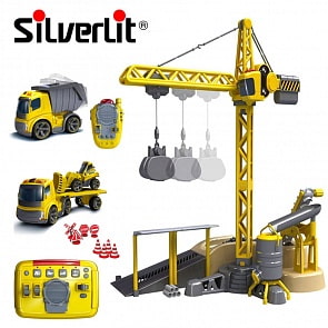 Набор Silverlit Мега стройка, свет, звук (Silverlit, 81110)