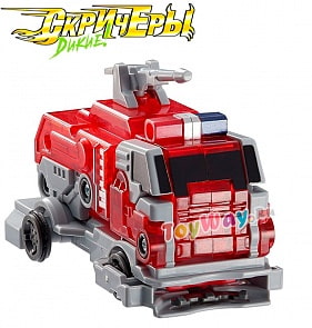 Дикие Скричеры. Машинка-трансформер – Пирозавр, линейка 2 (Alpha Group, Screechers Wild, 34830ros)
