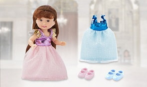 Игровой набор - Paula. На бал, брюнетка (Paula collection, MC23003b)