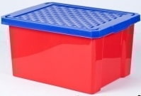 Большой ящик для хранения игрушек (красный) (Lego, LA1019KPЛЕГО-5PS)