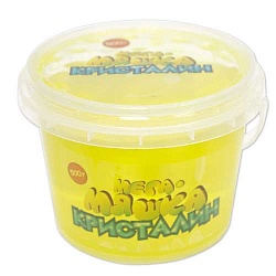 Мега-Мяшка Кристалин 500 гр, желтая(1Toy, Т11365) - миниатюра