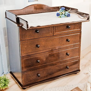 Комод с настилом Красная Звезда С 571 тип 38, красно-коричневый (Красная Звезда, КЗ-С 571_красно-коричневый)