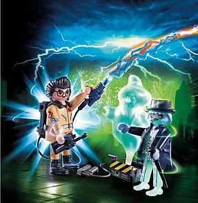 Игровой набор - Охотники за привидениями: Игон Спенглер и привидение (Playmobil, 9224pm)