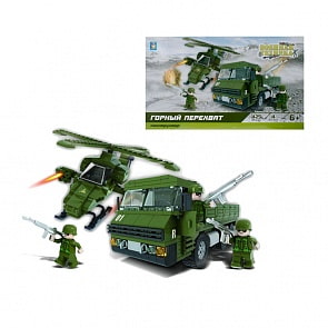 Конструктор - Военная техника - Горный перехват, 425 деталей (1Toy, Т57037)