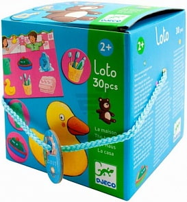 Настольная игра Лото - Дом (Djeco, 08121k)