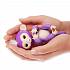 Интерактивная ручная обезьянка Fingerlings WowWee – Миа, фиолетовая, 12 см  - миниатюра №3