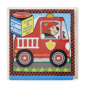 Пазл из кубиков - Транспорт (Melissa&Doug, 772_md)