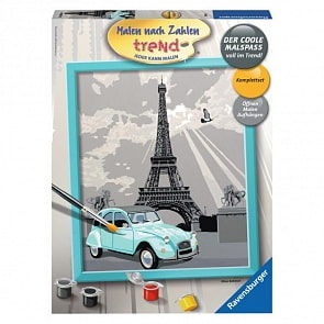 Раскрашивание по номерам «Париж» (Ravensburger, 28410st)