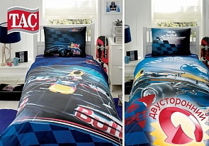 Детский комплект постельного белья RNF Redbull Racing, 3-12 лет (TAC, 7040B-8800000924)