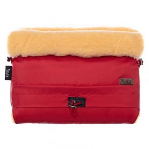 Муфта меховая для коляски Nuovita Alaska Pesco Rosso/Красный (Nuovita, NUO-mALAP_2099)