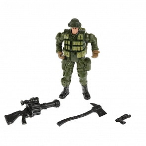 Набор - Элитный спецотряд, солдатик с оружием  (Играем вместе, 1710Y324-R) (ассортимент)