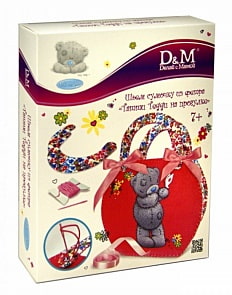 Набор шьем из фетра - сумочку «Татти Тедди на прогулке» (Docha&Mama, 51238)